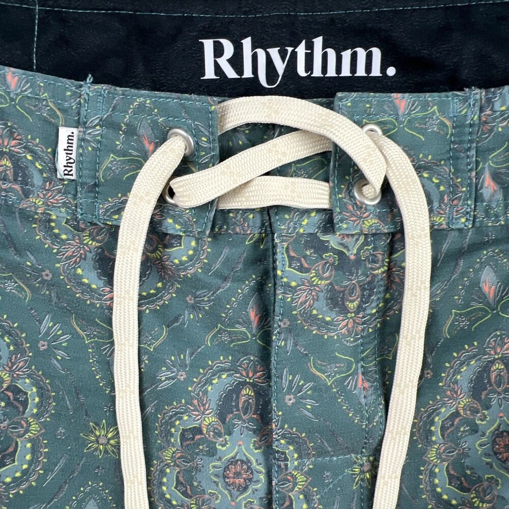 Rhythm. Arlo 7.5” Board Shorts Swim Trunks Size 34 - Picture 2 of 8